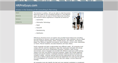 Desktop Screenshot of hrproguys.com